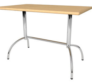 Rectangular Chrome Table