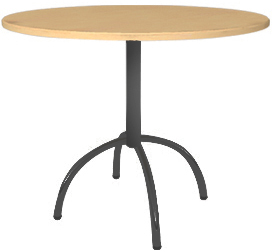 Round Chrome Table