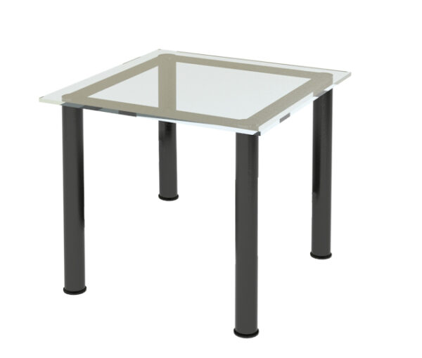 Glass-top Side Table - Image 3