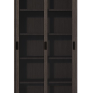 CABINET w/SLIDING GLASS DOOR