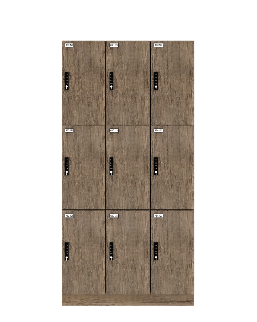 WOODEN LOCKER