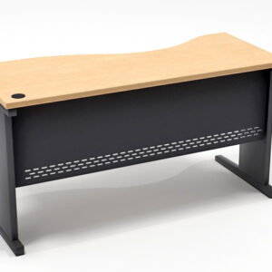 FREE SHAPED TABLE ON METAL I-LEG